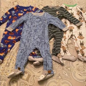 12 Month Fleece Sleepers